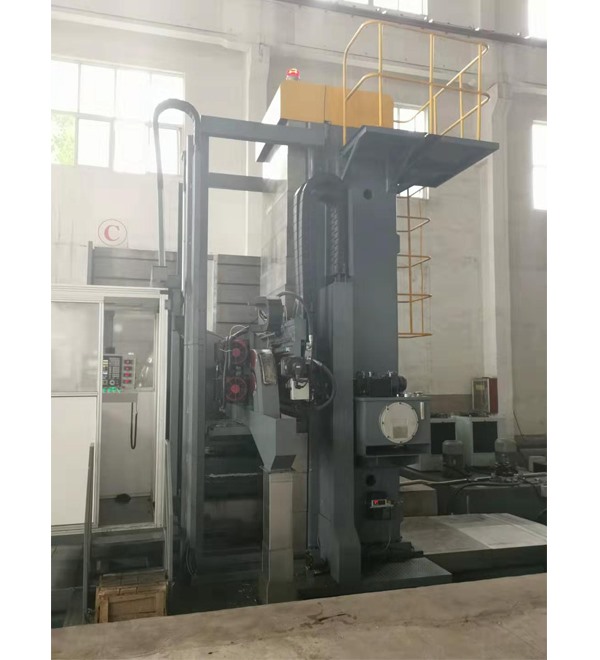 雙主軸數(shù)控深孔鉆床進(jìn)行300MW機(jī)組高壓加熱器管板加工 